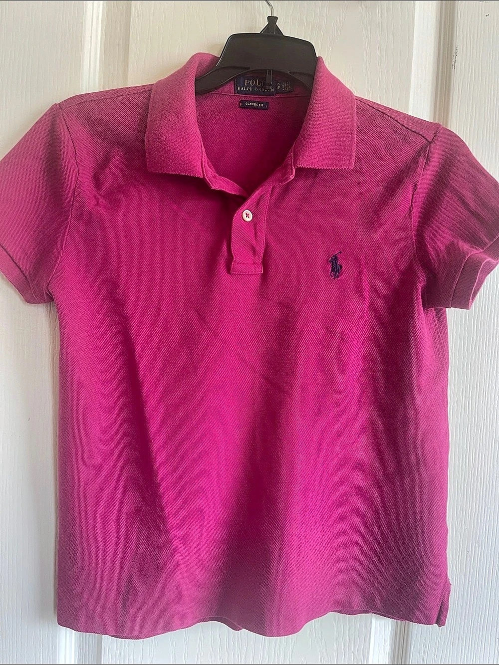 Polo Ralph Lauren Classic Fit Polo Pink XS Polo Shirt
